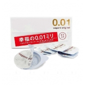 Супер тонкие презервативы Sagami Original 0.01 - 5 шт. - Sagami - купить с доставкой в Махачкале