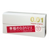 Супер тонкие презервативы Sagami Original 0.01 - 5 шт. - Sagami - купить с доставкой в Махачкале