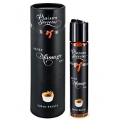 Массажное масло с ароматом крем брюле Huile de Massage Gourmande Creme Brulée - 59 мл. - Plaisir Secret - купить с доставкой в Махачкале