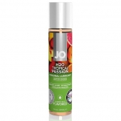 Смазка с ароматом тропических фруктов JO Flavored Tropical Passion - 30 мл. - System JO - купить с доставкой в Махачкале