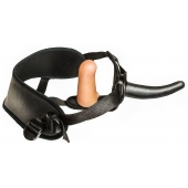 Женский страпон с вагинальной пробкой Woman Strap - 12 см. - LOVETOY (А-Полимер) - купить с доставкой в Махачкале