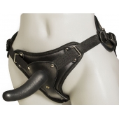 Женский страпон с вагинальной пробкой Woman Strap - 12 см. - LOVETOY (А-Полимер) - купить с доставкой в Махачкале