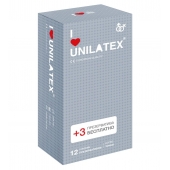 Презервативы с точками Unilatex Dotted - 12 шт. + 3 шт. в подарок - Unilatex - купить с доставкой в Махачкале