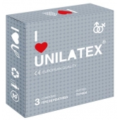 Презервативы с точками Unilatex Dotted - 3 шт. - Unilatex - купить с доставкой в Махачкале