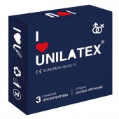 Ультрапрочные презервативы Unilatex Extra Strong - 3 шт. - Unilatex - купить с доставкой в Махачкале