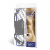 Кольцо на член и мошонку Cock Ring With 2  Ball Stretcher And Optional Weight Ring - BlueLine - в Махачкале купить с доставкой