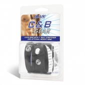 Утяжка для мошонки и пениса Cock Ring With 1  Ball Stretcher And Optional Weight Ring - BlueLine - купить с доставкой в Махачкале