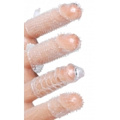 Набор из 4 насадок на член Pleasured Penis Enhancement Sleeve 4 Pack - XR Brands - в Махачкале купить с доставкой