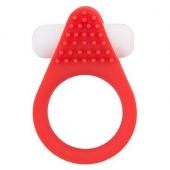 Красное эрекционное кольцо LIT-UP SILICONE STIMU RING 1 RED - Dream Toys - в Махачкале купить с доставкой
