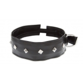 Полиуретановый ошейник с пуклями Collar with Studs - Blush Novelties - купить с доставкой в Махачкале