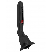 Чёрный вибростимулятор для головки члена с эффектом всасывания Vibrating Roto-Sucker - Pipedream - в Махачкале купить с доставкой