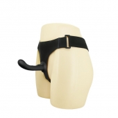 Страпон с изогнутой головкой Ultra Harness Curvy Dildo - 15,8 см. - Baile - купить с доставкой в Махачкале