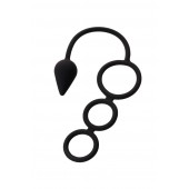 Тройное эрекционное кольцо с анальным хвостом Drop S-size - Erotist Adult Toys - в Махачкале купить с доставкой