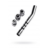 Металлический анальный душ с тремя насадками - ToyFa - купить с доставкой в Махачкале