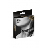 Узенький ошейник из полиуретана с кольцом - Bijoux Pour Toi - купить с доставкой в Махачкале