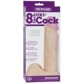 Ультрареалистичная насадка для трусиков Vac-U-Lock 8  ULTRASKYN Cock - 20,57 см. - Doc Johnson - купить с доставкой в Махачкале