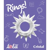 Прозрачное эрекционное кольцо Rings Cristal - Lola Games - в Махачкале купить с доставкой