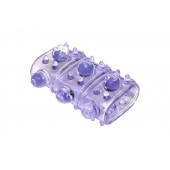 Фиолетовая насадка на пенис Rings Armour - Lola Games - в Махачкале купить с доставкой