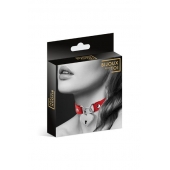 Красный чокер с замком в форме сердца - Bijoux Pour Toi - купить с доставкой в Махачкале