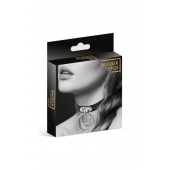 Черный чокер с двумя кольцами - Bijoux Pour Toi - купить с доставкой в Махачкале