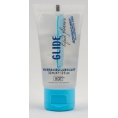 Интимная смазка на водной основе Glide - 30 мл. - HOT - купить с доставкой в Махачкале
