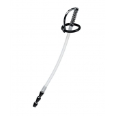 Силиконовый уретральный плаг со сменными фиксирующими кольцами Metal - ToyFa - купить с доставкой в Махачкале