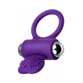 Фиолетовое виброкольцо с ресничками JOS PERY - JOS - в Махачкале купить с доставкой