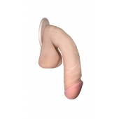 Сувенирный фаллос на присоске 03 - 17 см. - LOVETOY (А-Полимер) - купить с доставкой в Махачкале