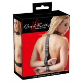 Фиксация на шею и запястья Bad Kitty Neck and Hand Restraints - Orion - купить с доставкой в Махачкале