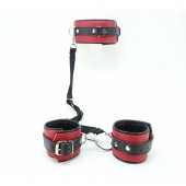 Кожаный БДСМ-набор - БДСМ Арсенал - купить с доставкой в Махачкале