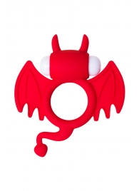 Красное эрекционное кольцо на пенис JOS COCKY DEVIL - JOS - в Махачкале купить с доставкой