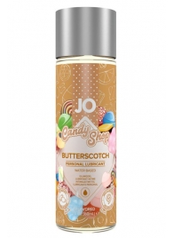 Смазка на водной основе Candy Shop Butterscotch с ароматом ирисок - 60 мл. - System JO - купить с доставкой в Махачкале