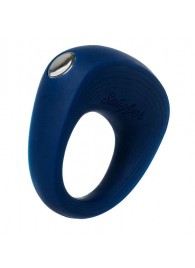 Синее эрекционное кольцо на пенис Satisfyer Ring 2 - Satisfyer - в Махачкале купить с доставкой