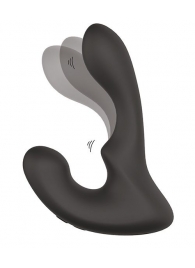 Чёрный массажер простаты с 2 моторами BOOTY ROCKER - Dream Toys - в Махачкале купить с доставкой