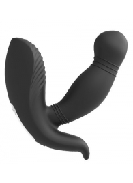 Черный вибромассажер простаты PROSTATE HERO - Dream Toys - в Махачкале купить с доставкой