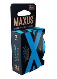 Классические презервативы в железном кейсе MAXUS Classic - 3 шт. - Maxus - купить с доставкой в Махачкале