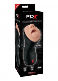 Мастурбатор-ротик Deep Throat Vibrating Stroker - Pipedream - в Махачкале купить с доставкой