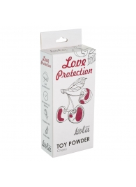 Пудра для игрушек Love Protection с ароматом вишни - 30 гр. - Lola Games - купить с доставкой в Махачкале