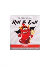 Стимулирующий презерватив-насадка Roll   Ball Cherry - Sitabella - купить с доставкой в Махачкале