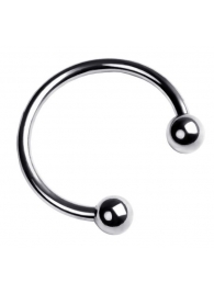 Серебристая подкова на головку пениса - ToyFa - купить с доставкой в Махачкале