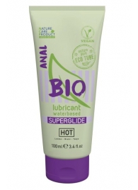 Интимный увлажняющий анальный гель BIO SuperGlide - 100 мл. - HOT - купить с доставкой в Махачкале