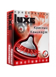 Презерватив LUXE  Exclusive   Красный Камикадзе  - 1 шт. - Luxe - купить с доставкой в Махачкале