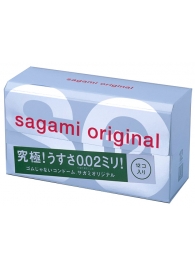 Ультратонкие презервативы Sagami Original - 12 шт. - Sagami - купить с доставкой в Махачкале