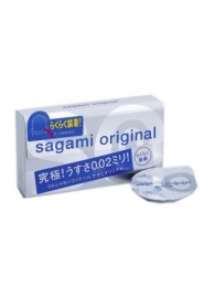 Ультратонкие презервативы Sagami Original QUICK - 6 шт. - Sagami - купить с доставкой в Махачкале