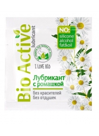 Пробник лубриканта на водной основе Bio Active - 3 гр. - Биоритм - купить с доставкой в Махачкале