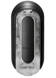 Черный мастурбатор Flip Zero с вибрацией - Tenga - в Махачкале купить с доставкой