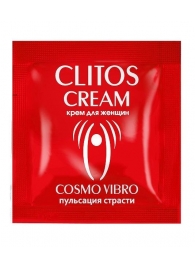 Пробник возбуждающего крема для женщин Clitos Cream - 1,5 гр. - Биоритм - купить с доставкой в Махачкале