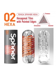Мастурбатор SPINNER Hexa - Tenga - в Махачкале купить с доставкой