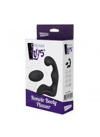 Черный вибромассажер простаты REMOTE BOOTY PLEASER - Dream Toys - в Махачкале купить с доставкой