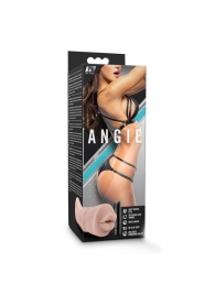 Телесный мастурбатор-ротик Angie - Blush Novelties - в Махачкале купить с доставкой